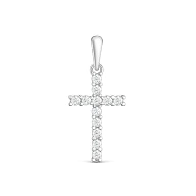 Подвеска из серебра 925 с фианит