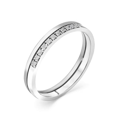 Кольцо из золота 585 с бриллиантами