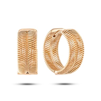 Серьги из серебра 925 без вставки