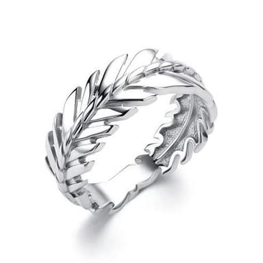 Кольцо из серебра 925 без вставки