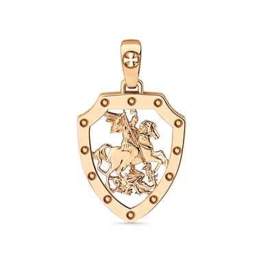 Подвеска из золота 585 без вставки