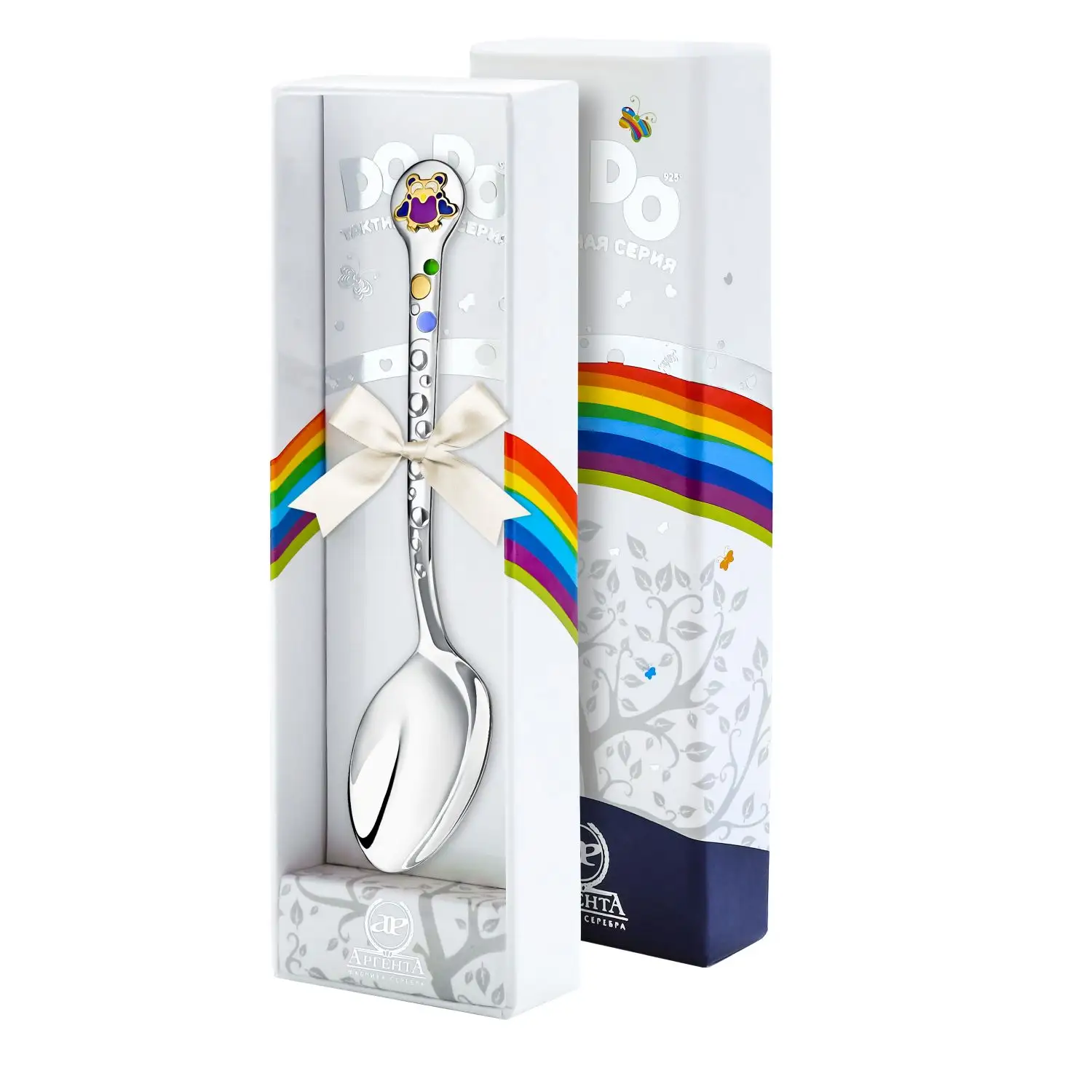 Ложка из серебра 925 без вставки