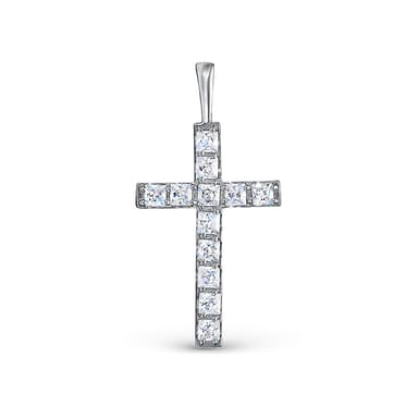 Подвеска из серебра 925 с фианитом