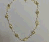 Колье из серебра 925