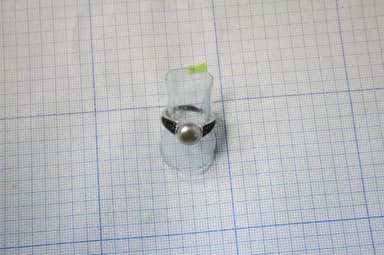 Кольцо из серебра 925 с жемчугом