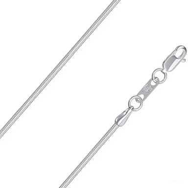 Цепь полновесная из серебра 925 без вставки