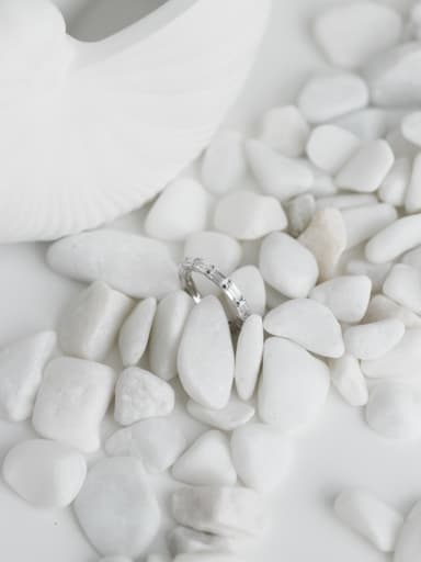 Кольцо из серебра 925 с кубическим цирконием