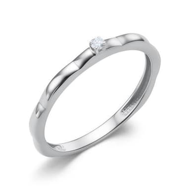 Кольцо из золота 585 с бриллиантами