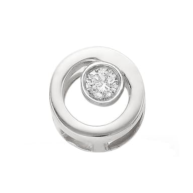 Подвеска из золота 585 с бриллиантами