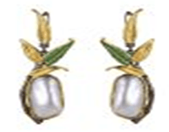 Серьги из серебра 925 с жемчугом