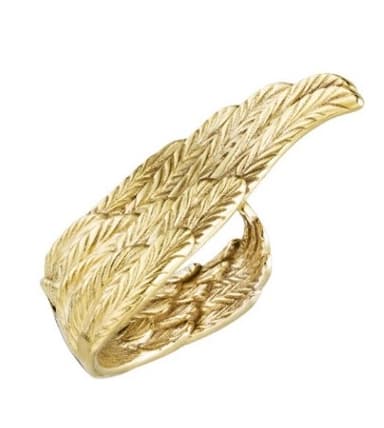 Кольцо из латуни без вставки