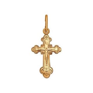 Подвеска из золота 585 без вставки