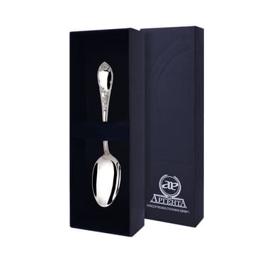 Ложка из серебра без вставки