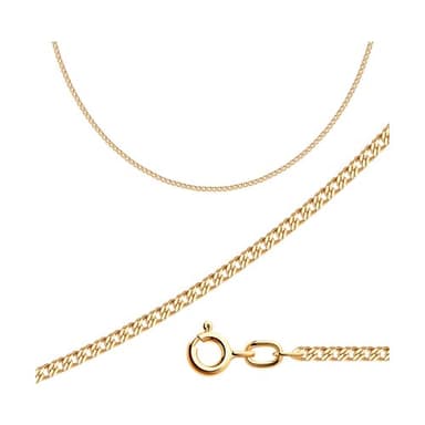 Цепь полновесная из золота без вставки