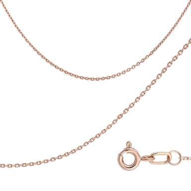 Цепь полновесная из золота 375 без вставки