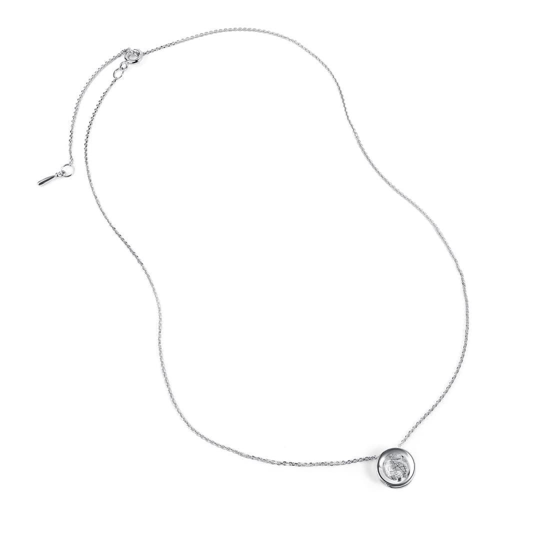 Колье из серебра 925 с бриллиантами