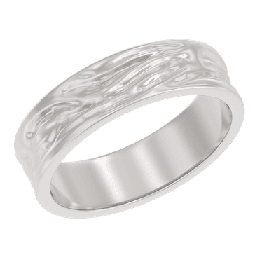 Кольцо из серебра 925 без вставки