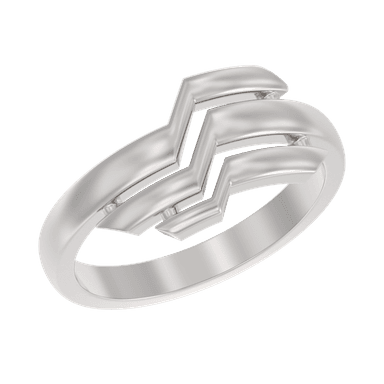 Кольцо из серебра 925 без вставки