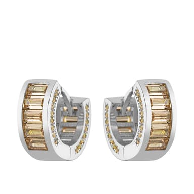 Серьги из серебра 925 с кубическим цирконием