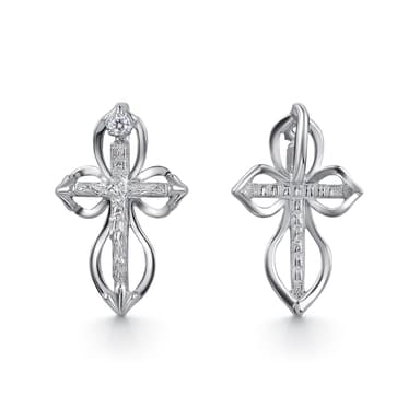 Подвеска из золота 585 с  бриллиантом