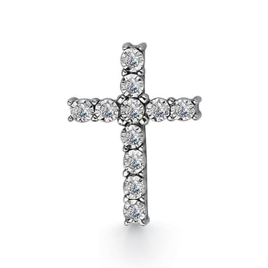 Подвеска из золота 585 с бриллиантом