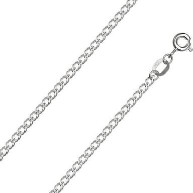 Цепь полновесная из серебра 925 без вставки