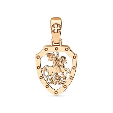 Подвеска из золота 585 без вставки