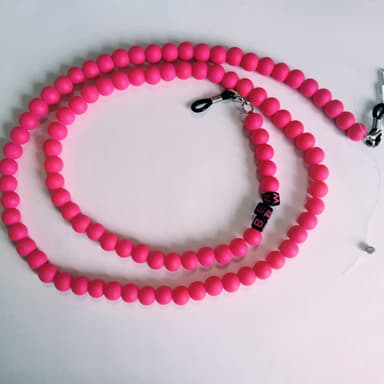 Цепочка для очков из стали с каучуком