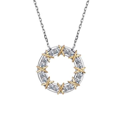 Колье из золота 585 с бриллиантами