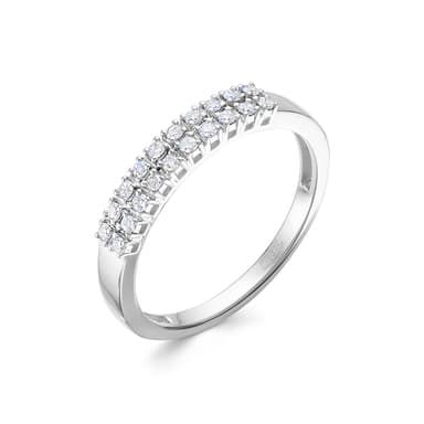 Кольцо из золота 585 с бриллиантами