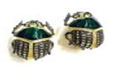 Серьги из серебра 925 с миксом камней