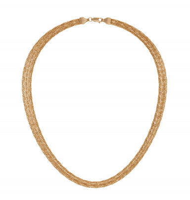 Колье из золота без вставки