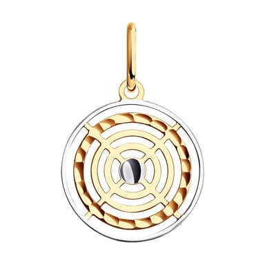 Подвеска из золота 585 без вставки