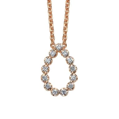 Колье из золота 585 с бриллиантами