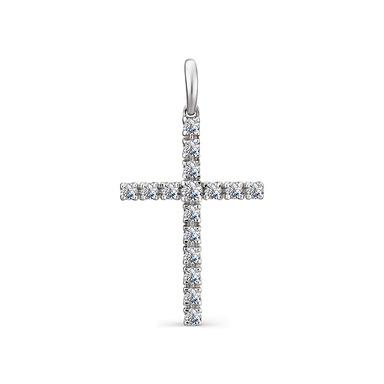 Подвеска из серебра 925 с кубическим цирконием