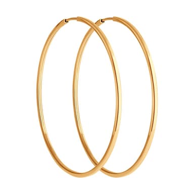 Серьги из золота 585 без вставки