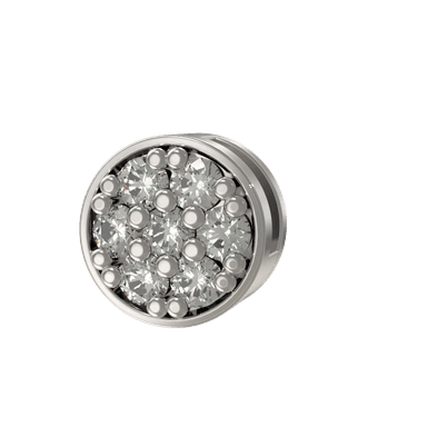 Подвеска из серебра 925 с фианитами