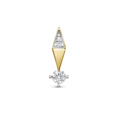 Подвеска из золота 585 с  бриллиантом