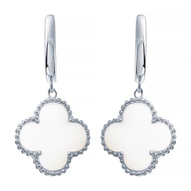 Серьги из серебра 925 с перламутром