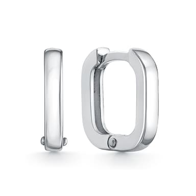 Серьги из серебра 925 без вставки