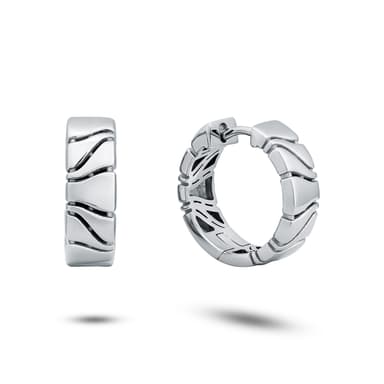 Серьги из серебра 925 без вставки