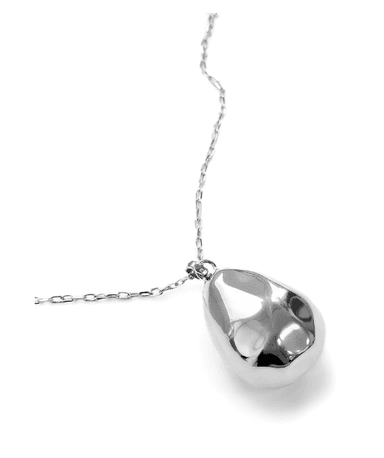 Колье из серебра без вставки