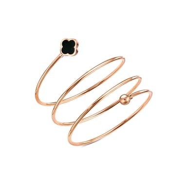 Браслет декоративный из золота 585 с ониксом