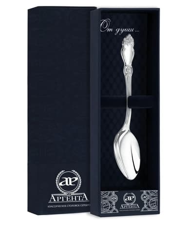 Ложка из серебра 925 без вставки