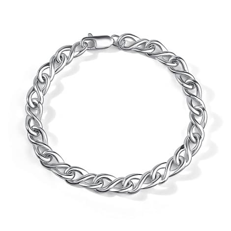 Браслет декоративный из серебра 925 без вставки