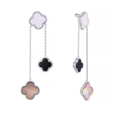 Серьги из серебра 925 с перламутром