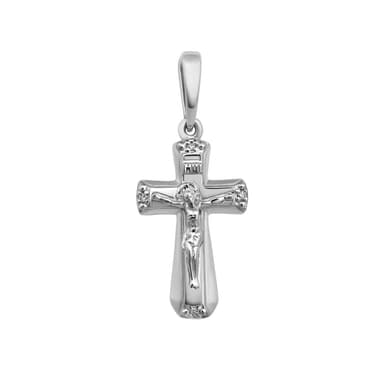 Подвеска из золота 585 с бриллиантами