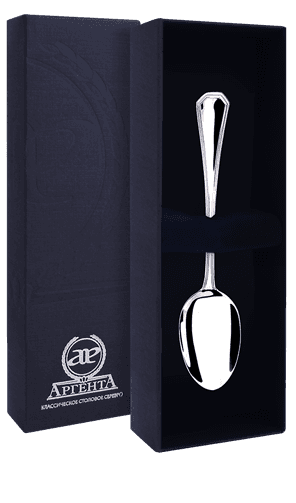 Ложка из серебра 925 без вставки