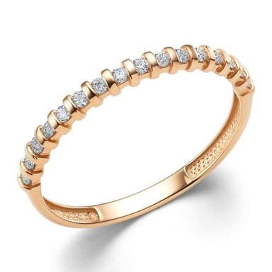 Кольцо из золота 585 с бриллиант