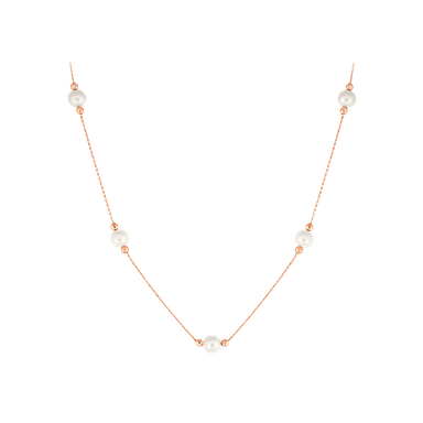 Колье из золота 585 с  жемчугом